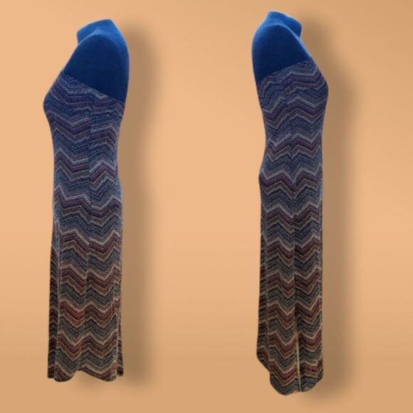 Gorgeous asymmetrical stretchy Strapless dress Large - Picture 2 of 5